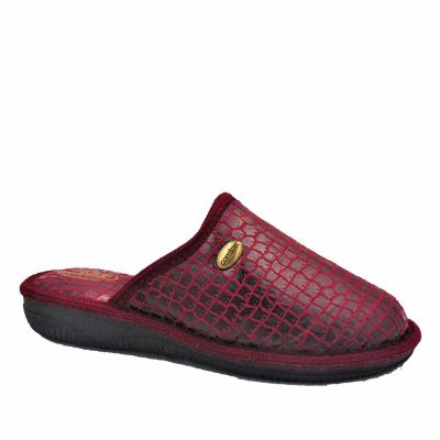 Γυναικεία υφασμάτινη παντόφλα KAPPA SHOES-5393-BORDO